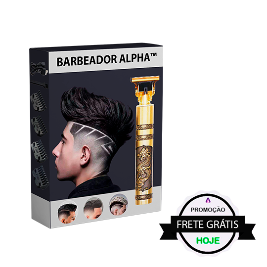 Barbeador Barber Alpha™ - Promoção Imperdível